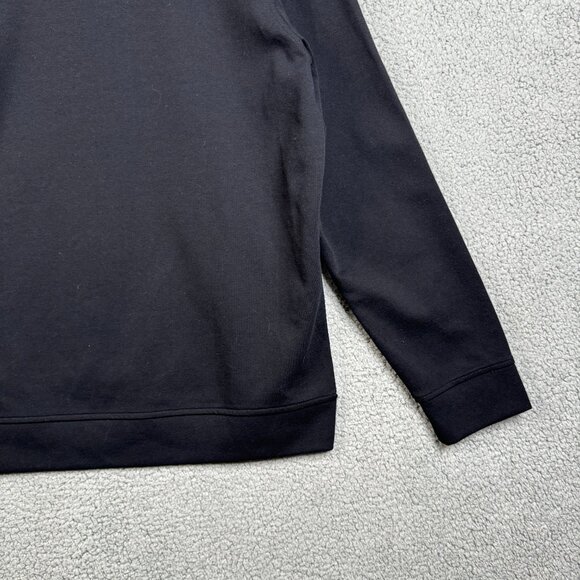 Alfani Sweater Mens XL Black Waffle Knit Mock Neck 1/4 Zip Alfatech Performance - Picture 8 of 16